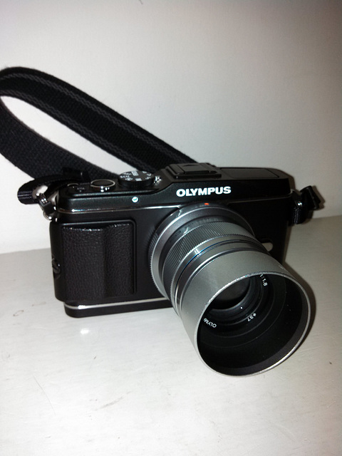 Olympus E-P3 with 45mm f/1.8 lens.