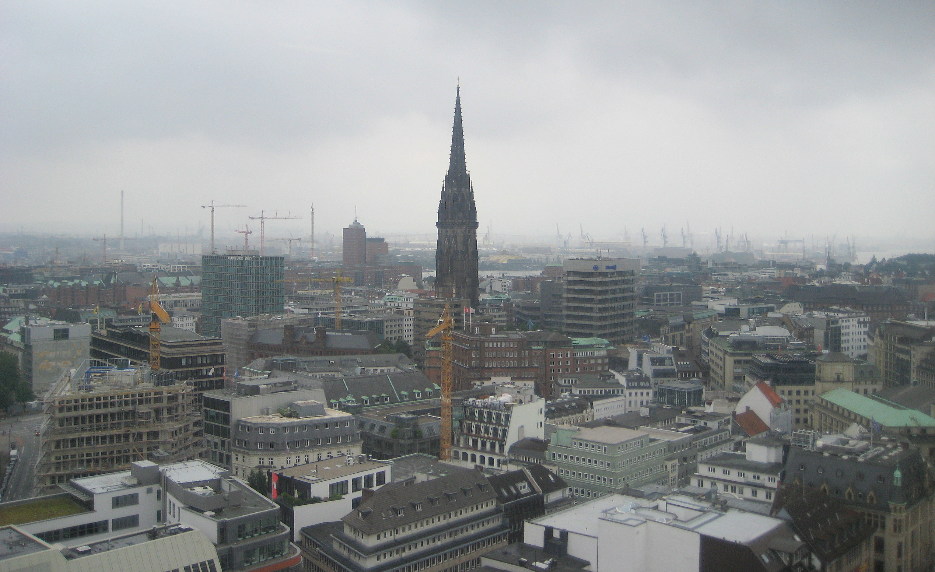 Blick aus dem Turm von St. Petri