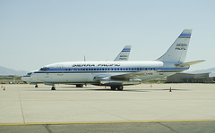 Sierra Pacific Airlines Boeing 737s N703S and N712S