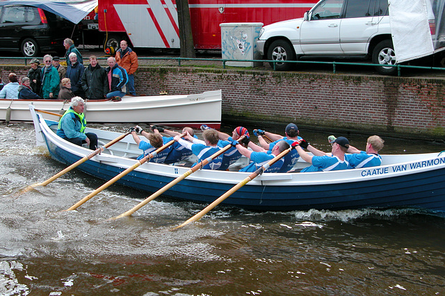 During the race on the New Rhine