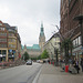 Blick auf das Rathhaus von der Mönckebergstraße