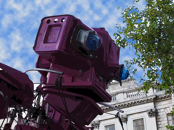 Robot on the Embankment