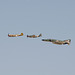 Heritage Flight Conference 2012 - Curtiss P-40 Warhawk, North American A-36 Apache, and McDonnell Douglas F-4 Phantom