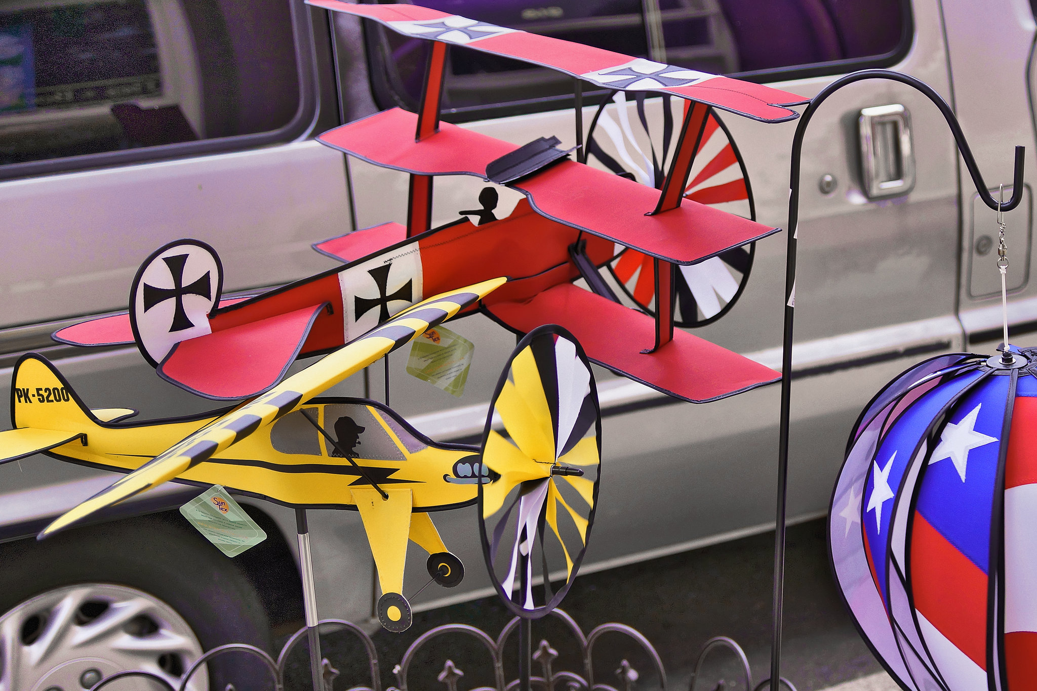 Curse You, Red Baron! – Princess Anne Street at William Street, Fredericksburg, Virginia
