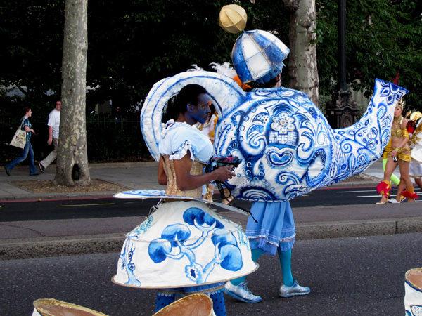 Teapot on parade