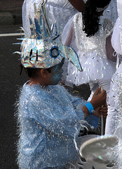 Waiting for the parade