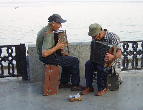 Old Friends Making Music