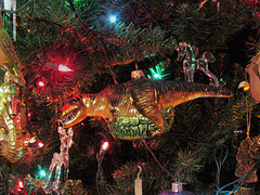 T-Rex Christmas Tree Ornament