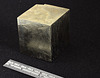 Pyrite cube