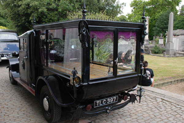 Classic hearse