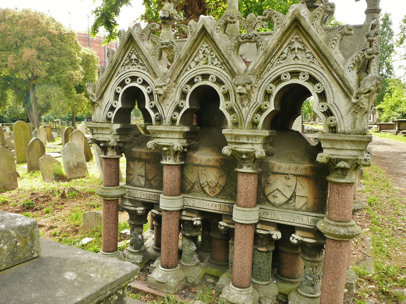 kensal green cemetery, london