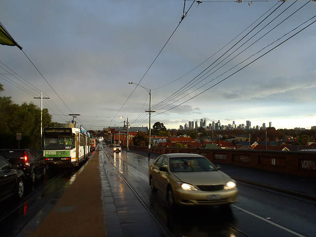 Westgarth in the rain