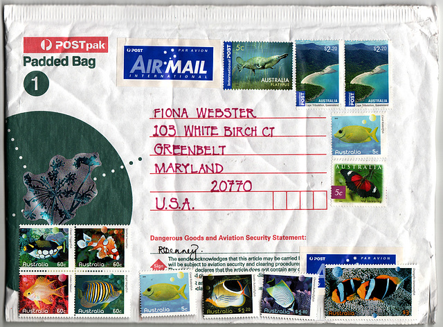 fishy stamps from philippa