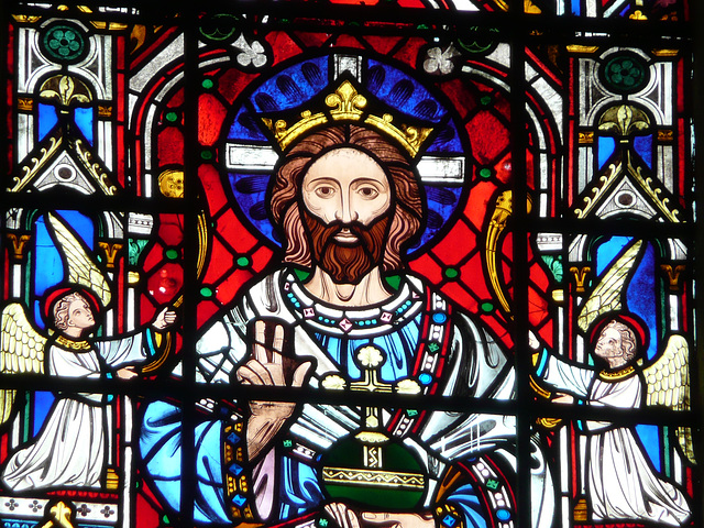 rochester cathedral, christ in majesty