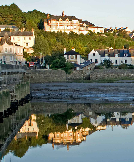 Sunset reflections at Bideford