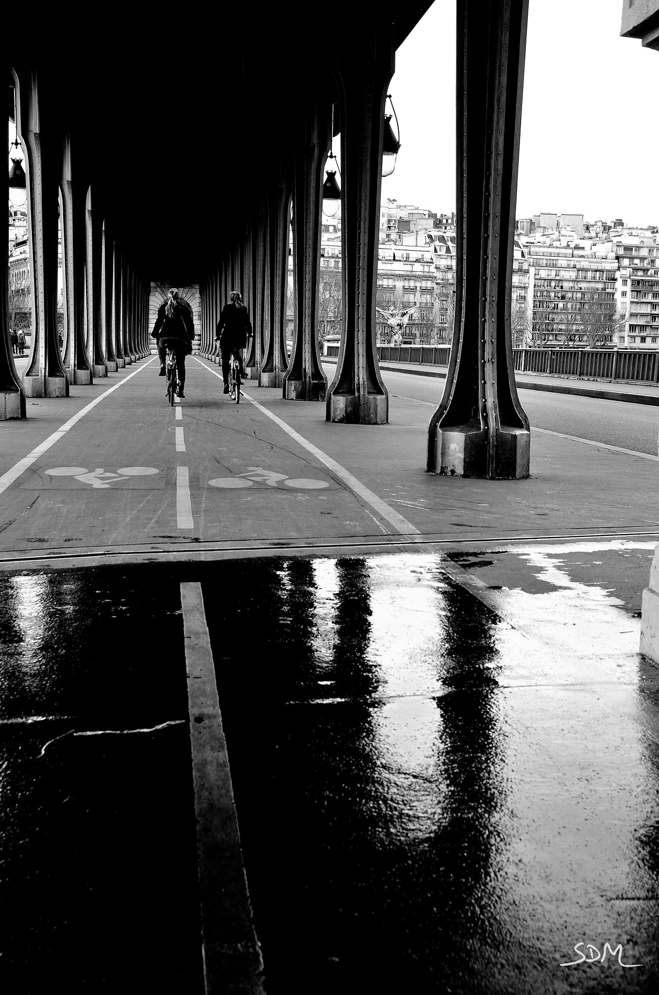 Les vélos du pont