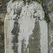 st.nicholas church, rochester,skulls and flowers on gravestone of john parry, fixed to the front of st.nicholas church in the cathedral precinct. it dates from the 1720s.