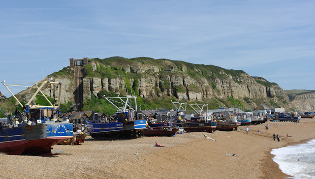 the fishing port