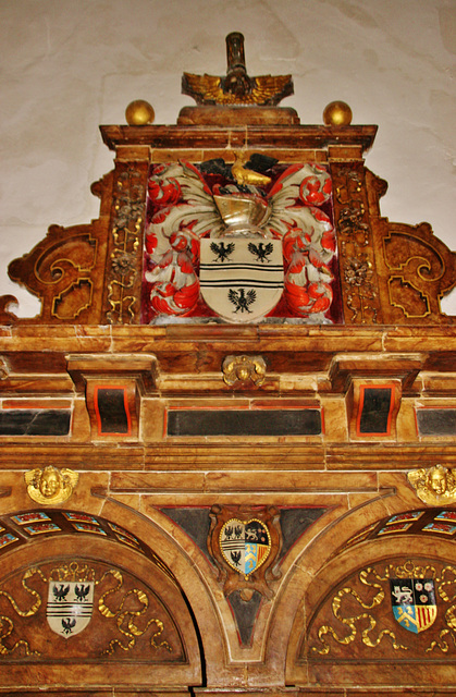 st.helen bishopsgate, london,tomb of sir john spencer 1609 and family  attrib. nicholas johnson