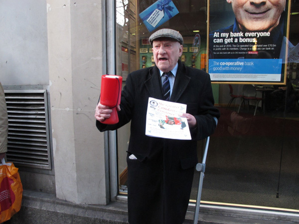 Collecting for the London Pensioner