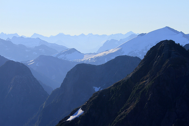 North Cascades from Pleiades Overlook