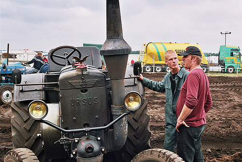 Boys and their big machines