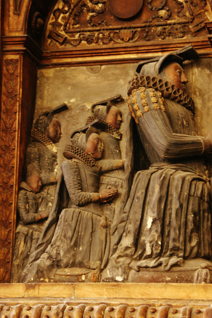 st.helen bishopsgate, london,tomb of richard staper and family, 1608