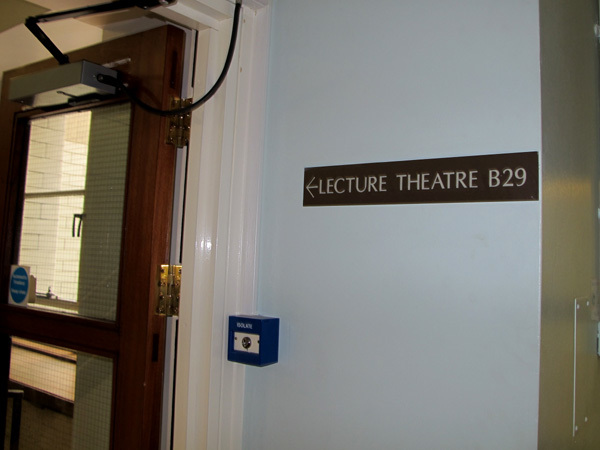 Lecture theatre B29