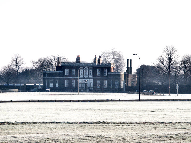 Rangers' House frosty morning