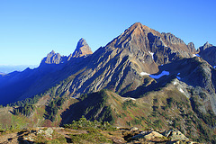 High Pass, Mount Larrabee and the Border Peaks