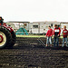 Boys on their big machines