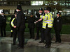 Police outside Birkbeck