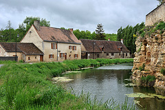 Les douves du Château du Châtelier - Indre-et-Loire