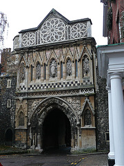 norwich cathedral, st. ethelbert's gate