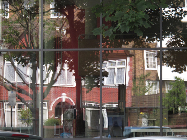 Reflected houses