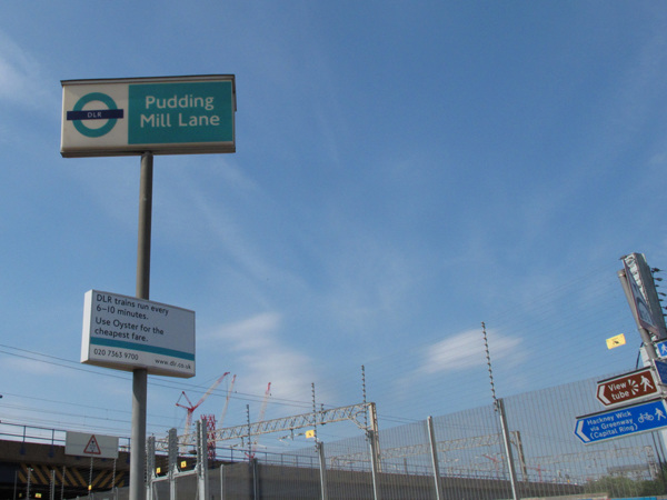 Pudding Mill Lane DLR