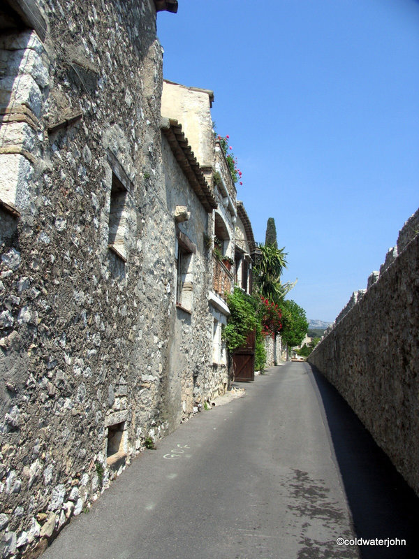 St Paul de Vence, Provence, French Riviera, one of the most beautiful small and ancient villages, and erstwhile colony for some of the world's most famous painters.