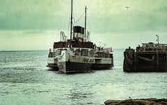 PS Waverley at Brodick Pier