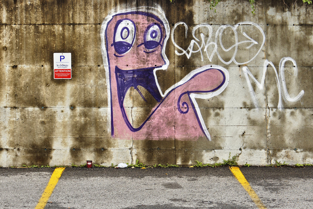 Parking Lot Blues – Jean Talon near Decarie Boulevard, Montréal, Québec