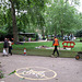 Returfing Russell Square