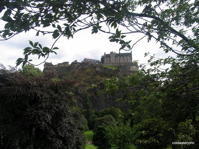 Edinburgh Castle from Princes Street