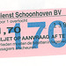 Ticket for the ferry at Schoonhoven - front side