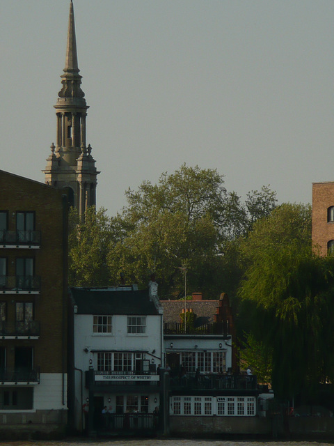 view over thames