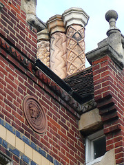 neo-tudor shop front, fore st., hertford