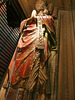 rochester cathedral,c14 tomb of john de sheppey with original colour of 1360. it was walled up for a long time and thus preserved.