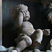 st.mary abchurch, london,crying cherub on tomb of sir patience ward of 1696, lord mayor in 1680