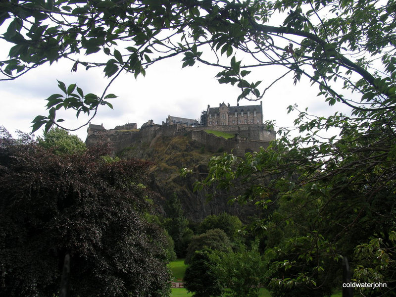 Edinburgh Castle from Princes Street