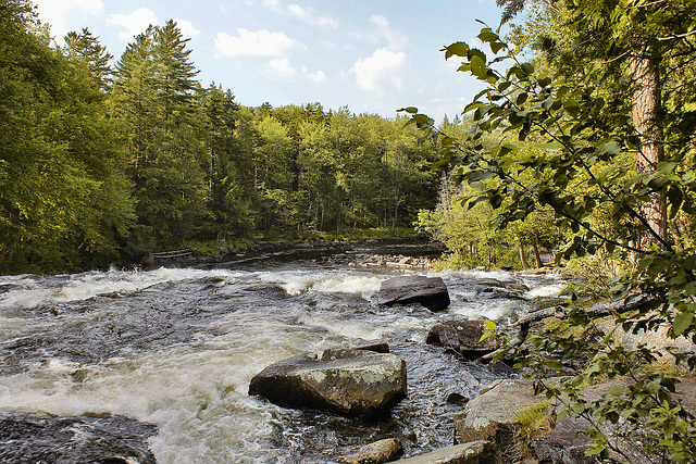 Buttermilk Falls – Raquette River, Adirondack Park, New York