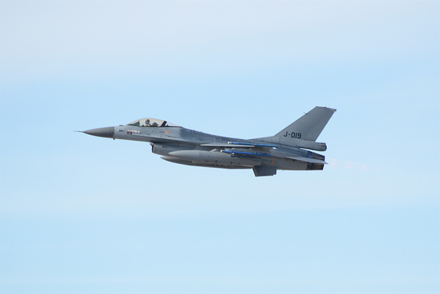 Royal Netherlands Air Force General Dynamics F-16A J-019 (89-0020)