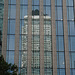 Canary Wharf tower reflection